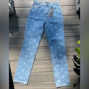 Nasty Gal star jeans NWT size 4